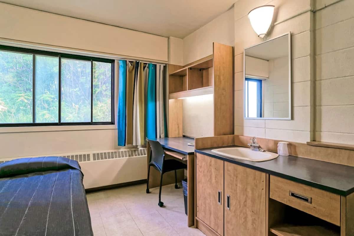 Standard Single Room, 1 Twin Bed, Shared Bathroom | Desk, laptop workspace, blackout drapes, iron/ironing board