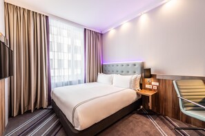 Chambre Standard double | Rideaux d’obscurcissement, système d’insonorisation