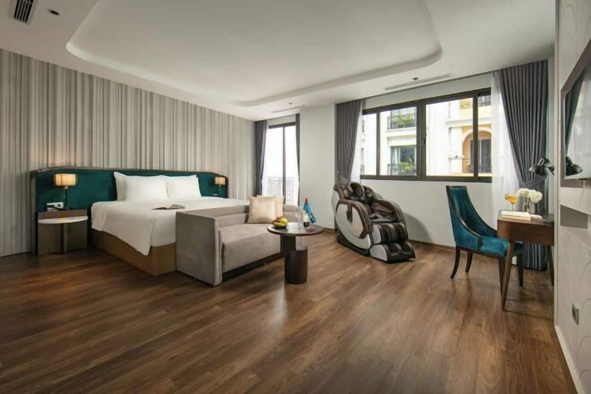 Ropa de cama hipoalergénica y minibar