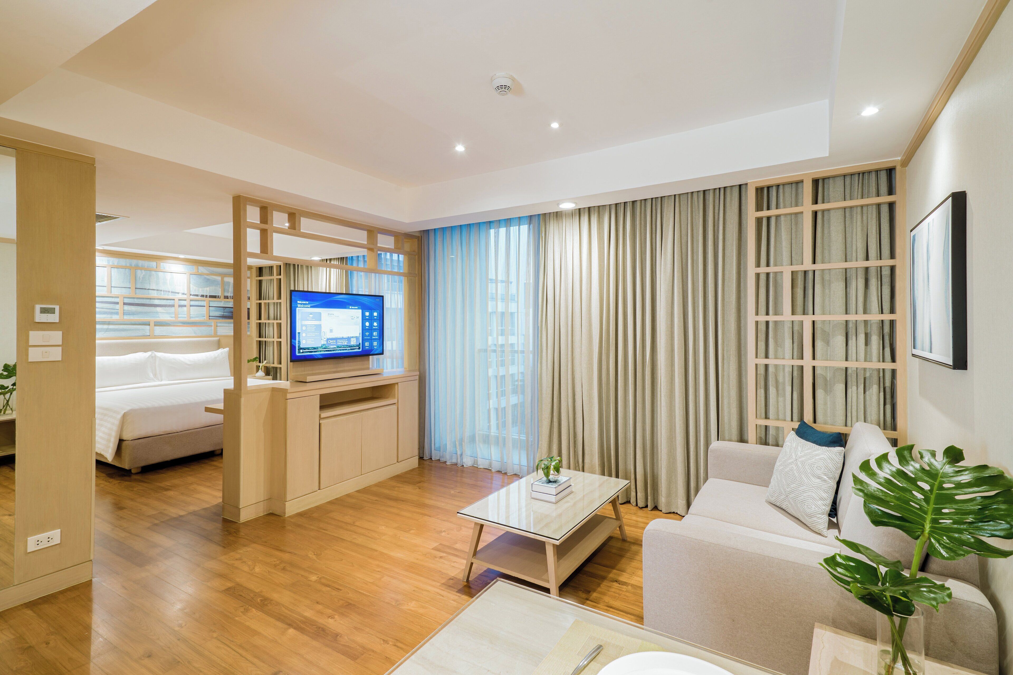 Seprai antialergi, brankas, dan didekorasi berbeda-beda