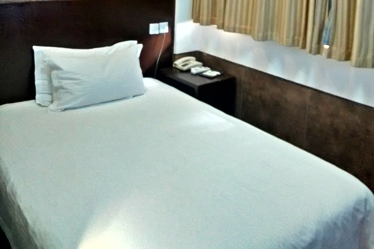 Business Single Room | Down comforters, blackout drapes, iron/ironing board, free WiFi
