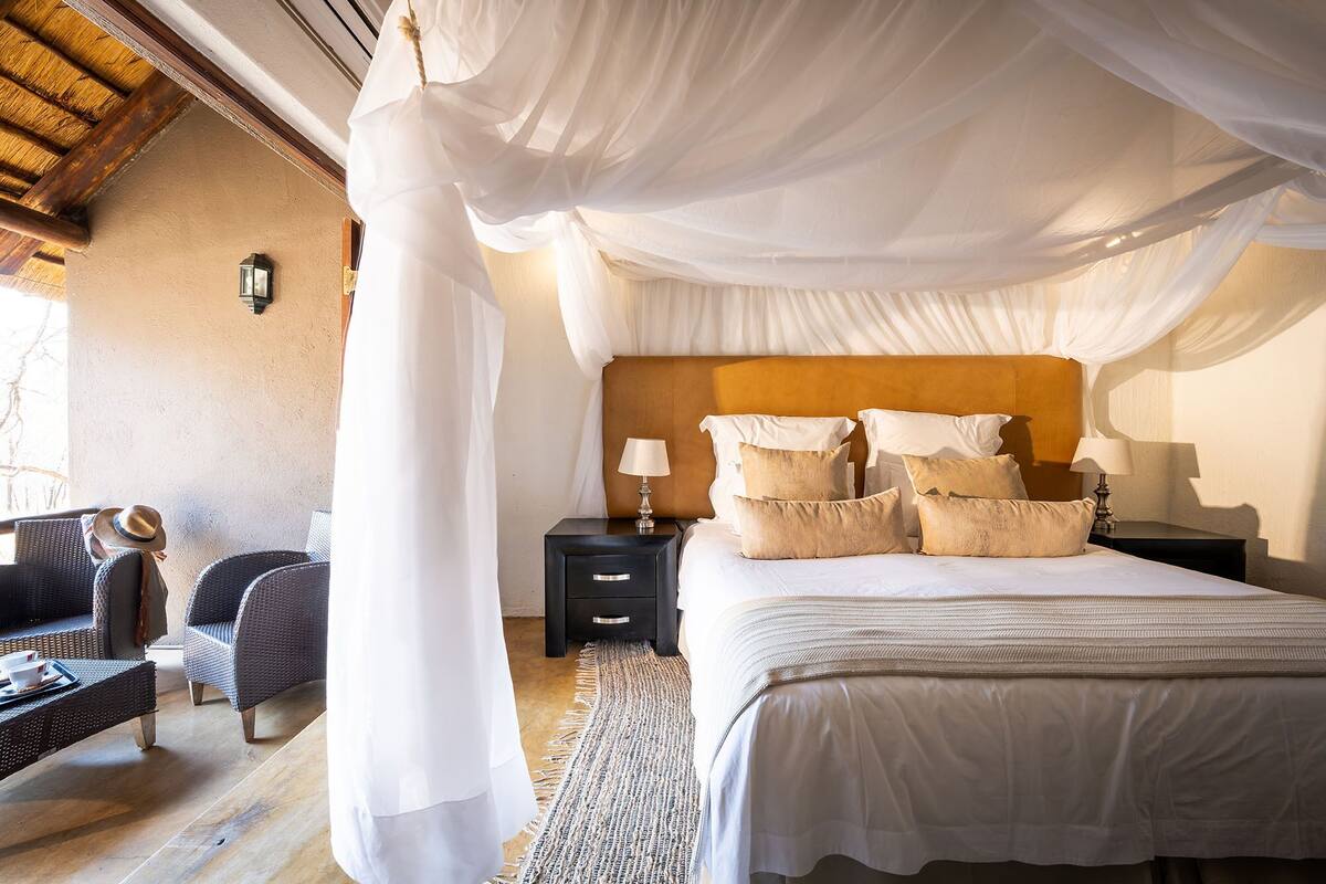 Luxury-Doppel- oder -Zweibettzimmer, 2 Einzelbetten | 1 Schlafzimmer, Bettwäsche aus ägyptischer Baumwolle