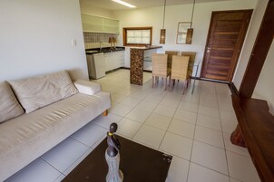 Quadruple Room, 2 Queen Beds, Balcony | In-room dining