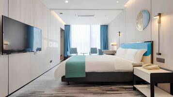 Minibar, in-room safe, desk, rollaway beds