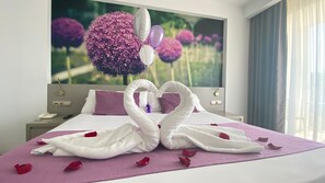 Traditional Suite, Accessible, Balcony | Minibar, in-room safe, desk, laptop workspace