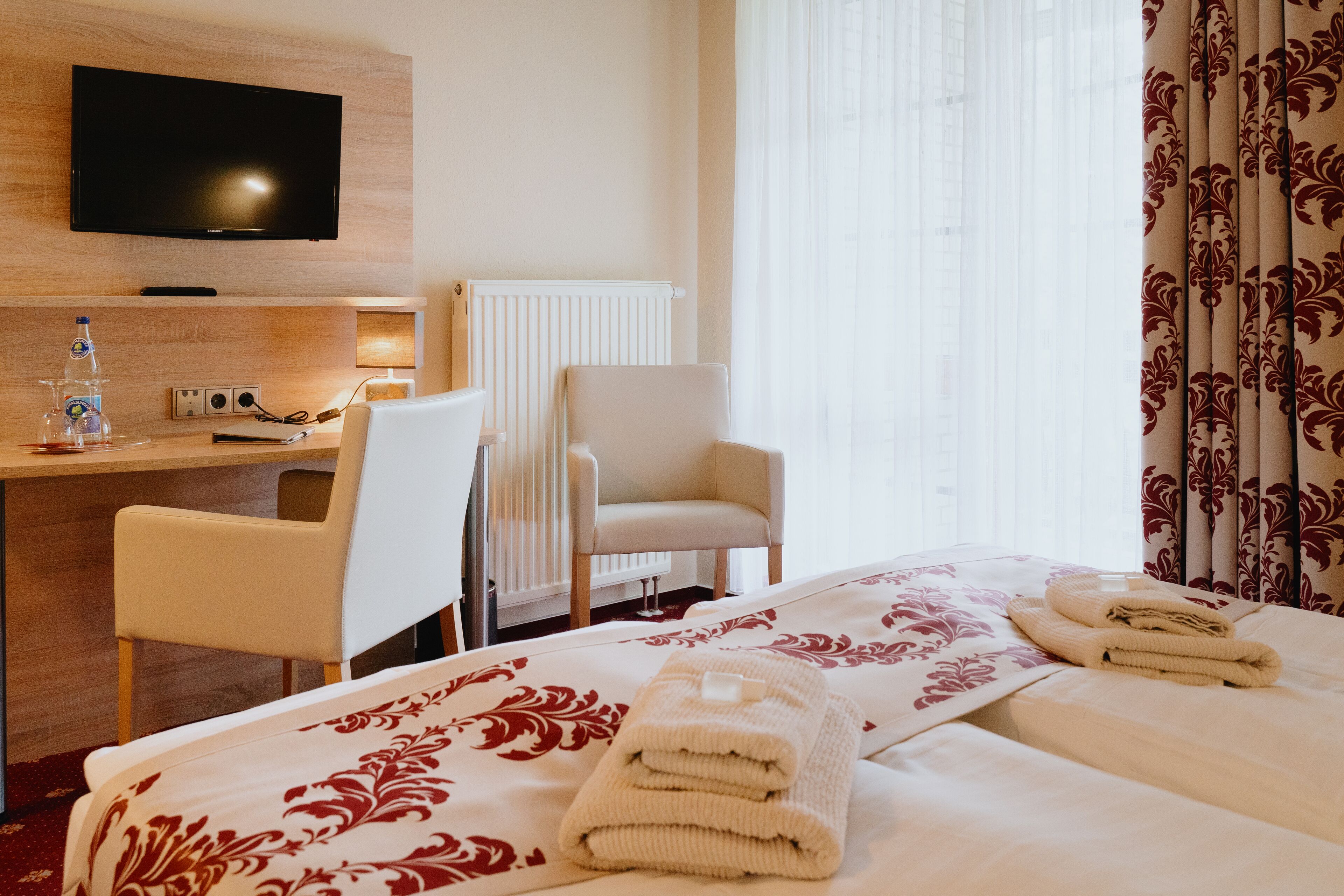 double room, balcony | 1 bedroom, desk, free wifi, bed sheets