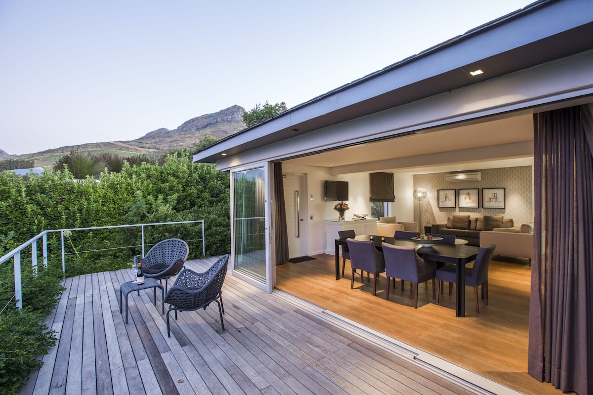 Deluxe Villa, 1 Bedroom, Mountain View | Terrace/patio
