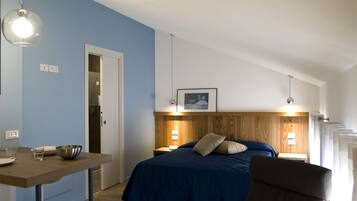 1 chambre, couette en duvet d'oie, coffres-forts dans les chambres