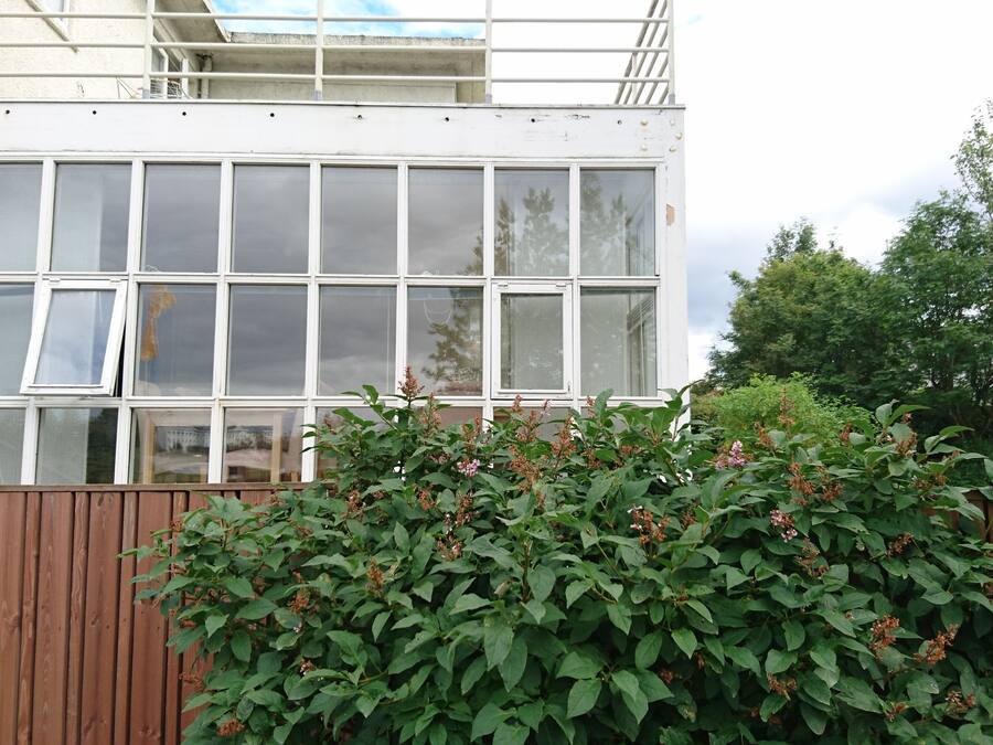 Fachada da propriedade