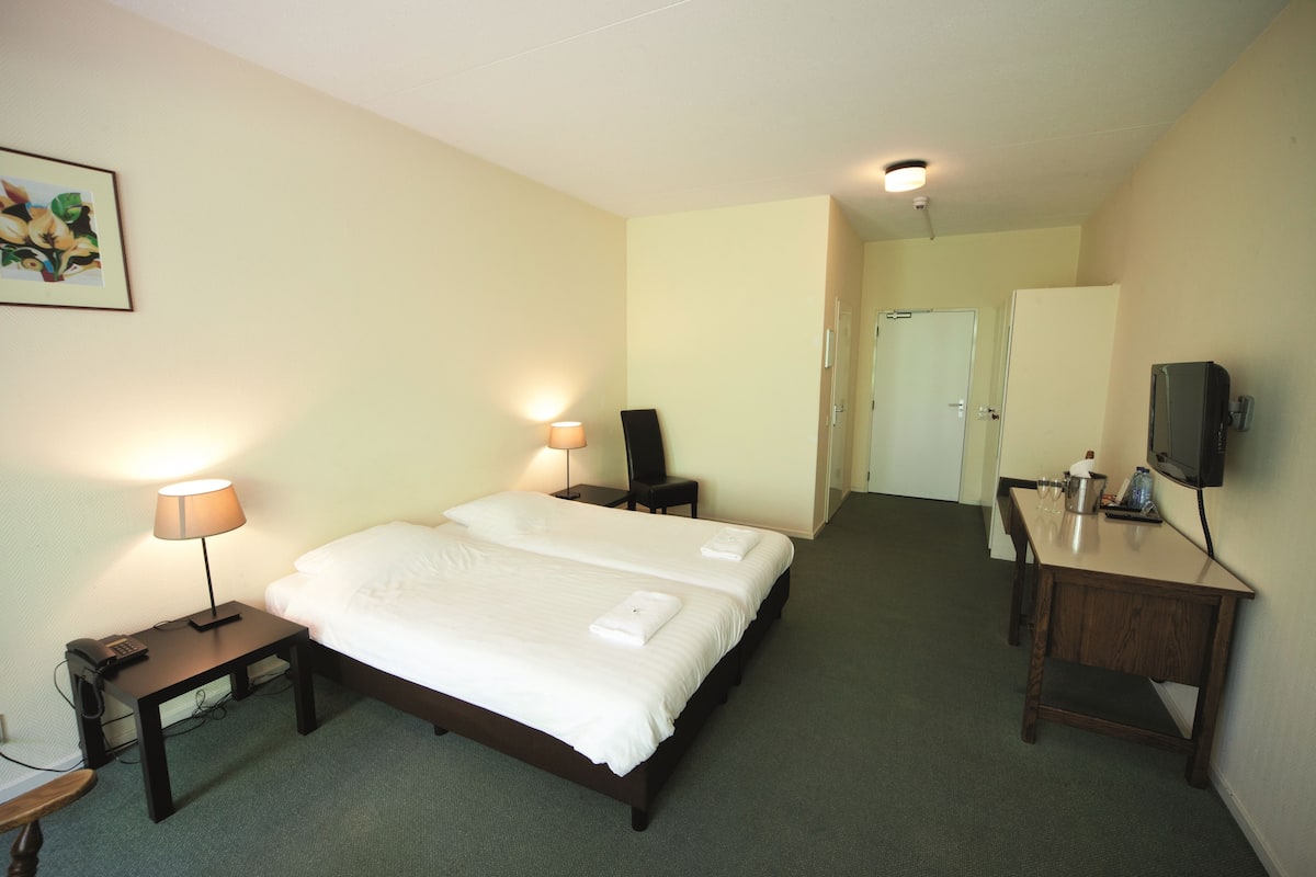 Desk, cribs/infant beds, rollaway beds, free WiFi