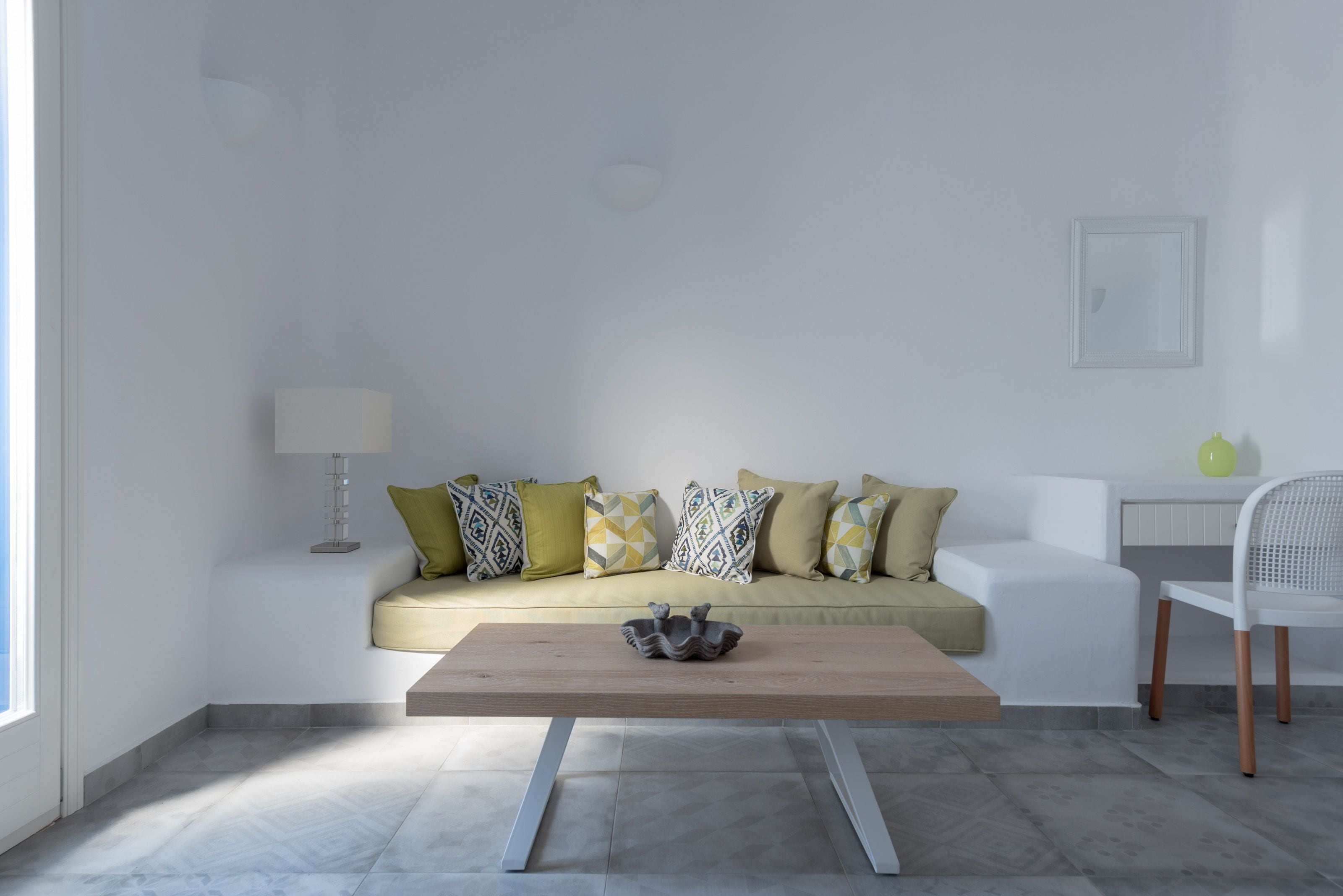 superior studio, hot tub, partial sea view | living area | 24-inch lcd tv with cable channels, tv