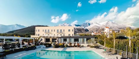 Fassade der Unterkunft