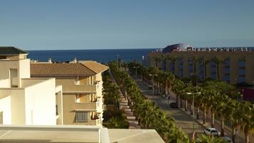 Blick von der Unterkunft