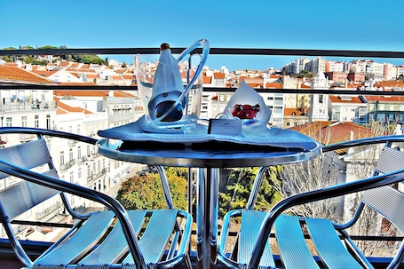 Superior Double or Twin Room, Balcony (and Refrigerator) | Balcony. Lisbon City Hotel
