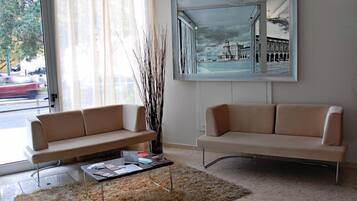 Zona de estar del vestíbulo