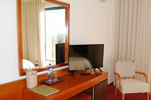 Minibar, in-room safe, desk, cots/infant beds