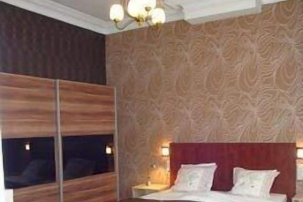 Camas Select Comfort, cofres nos quartos, escrivaninha
