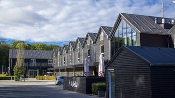 Fassade der Unterkunft