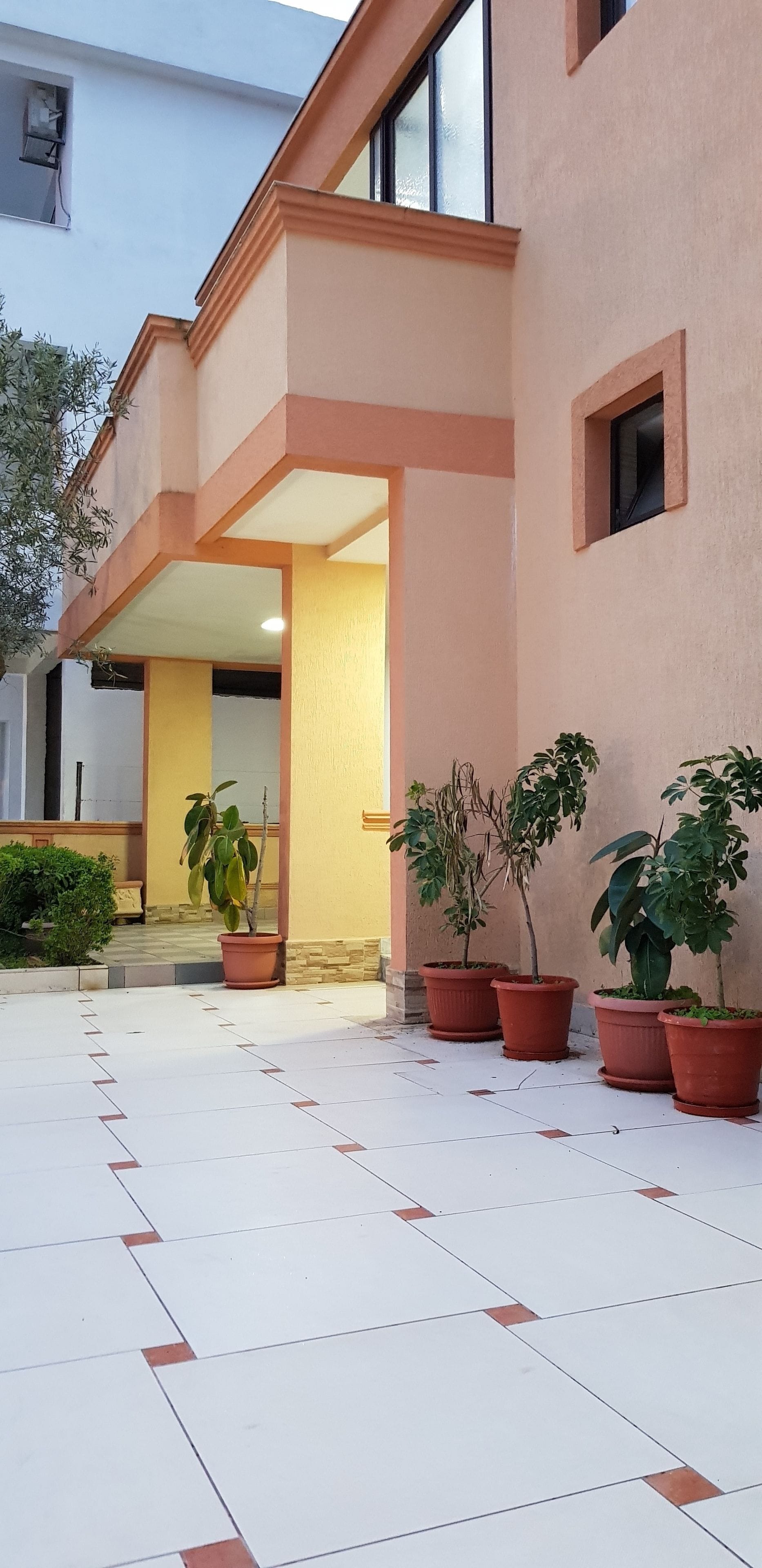 Front of property - evening/night