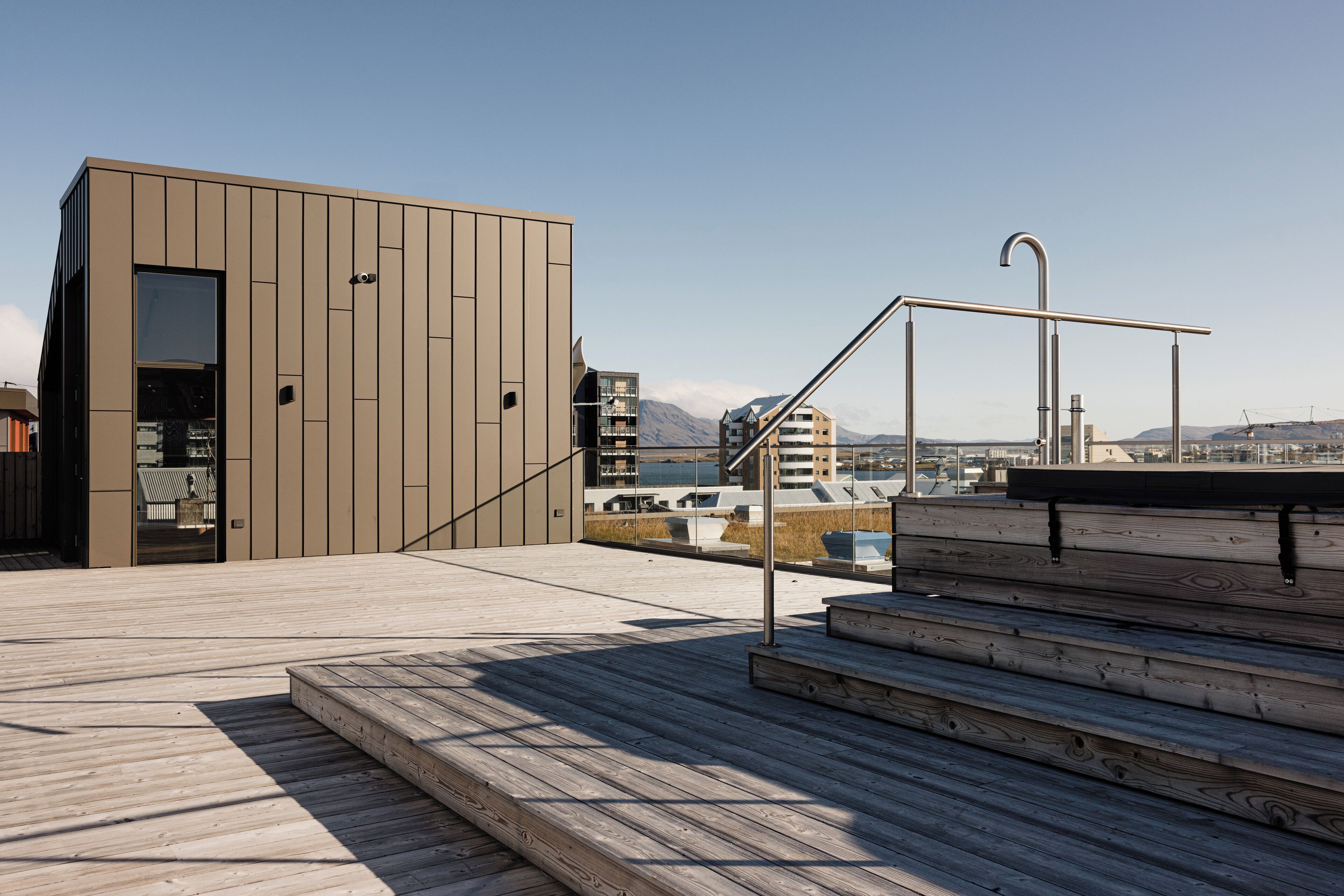 Terrasse sur le toit