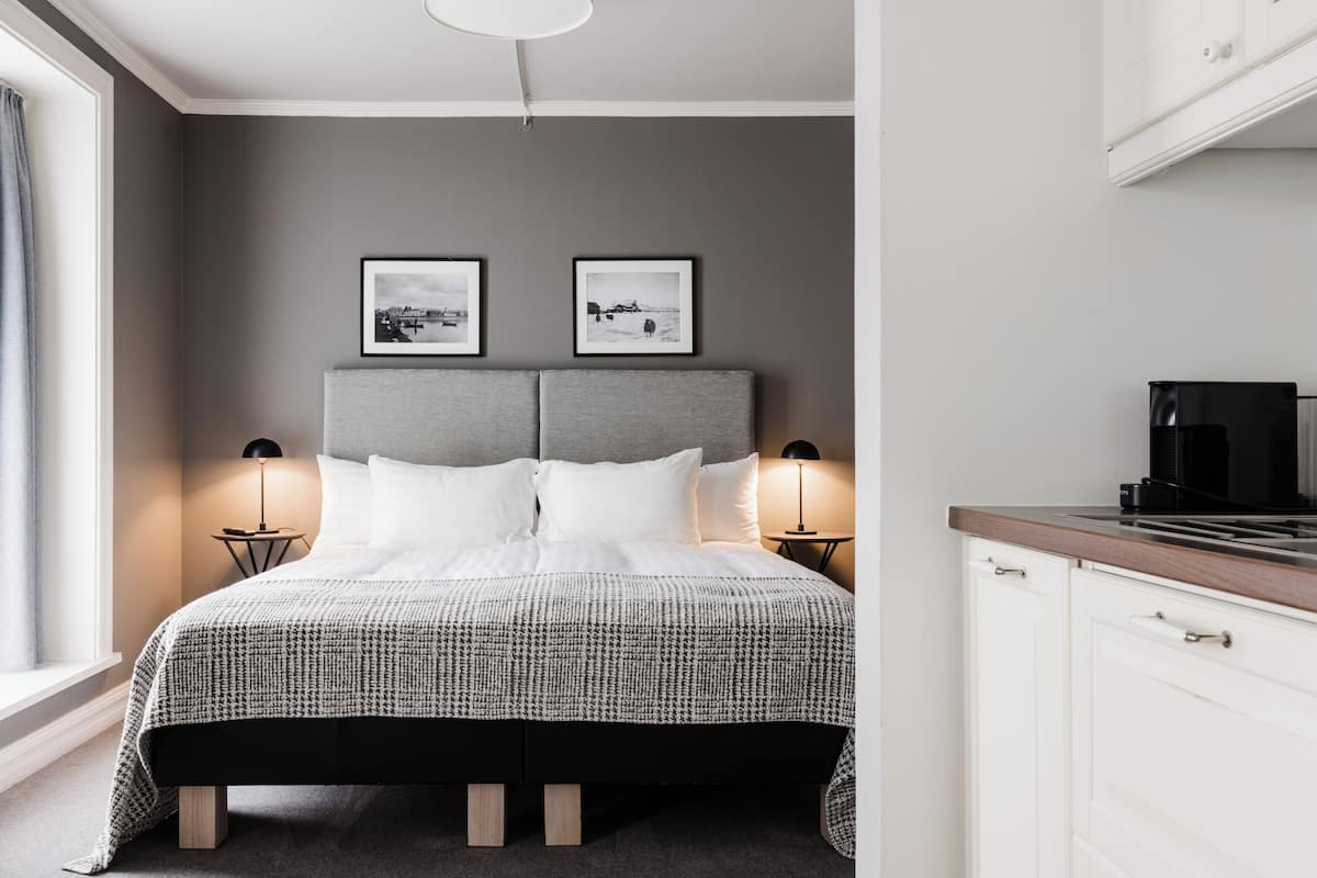 Economy Studio | 1 bedroom, hypo-allergenic bedding, down comforters, pillowtop beds