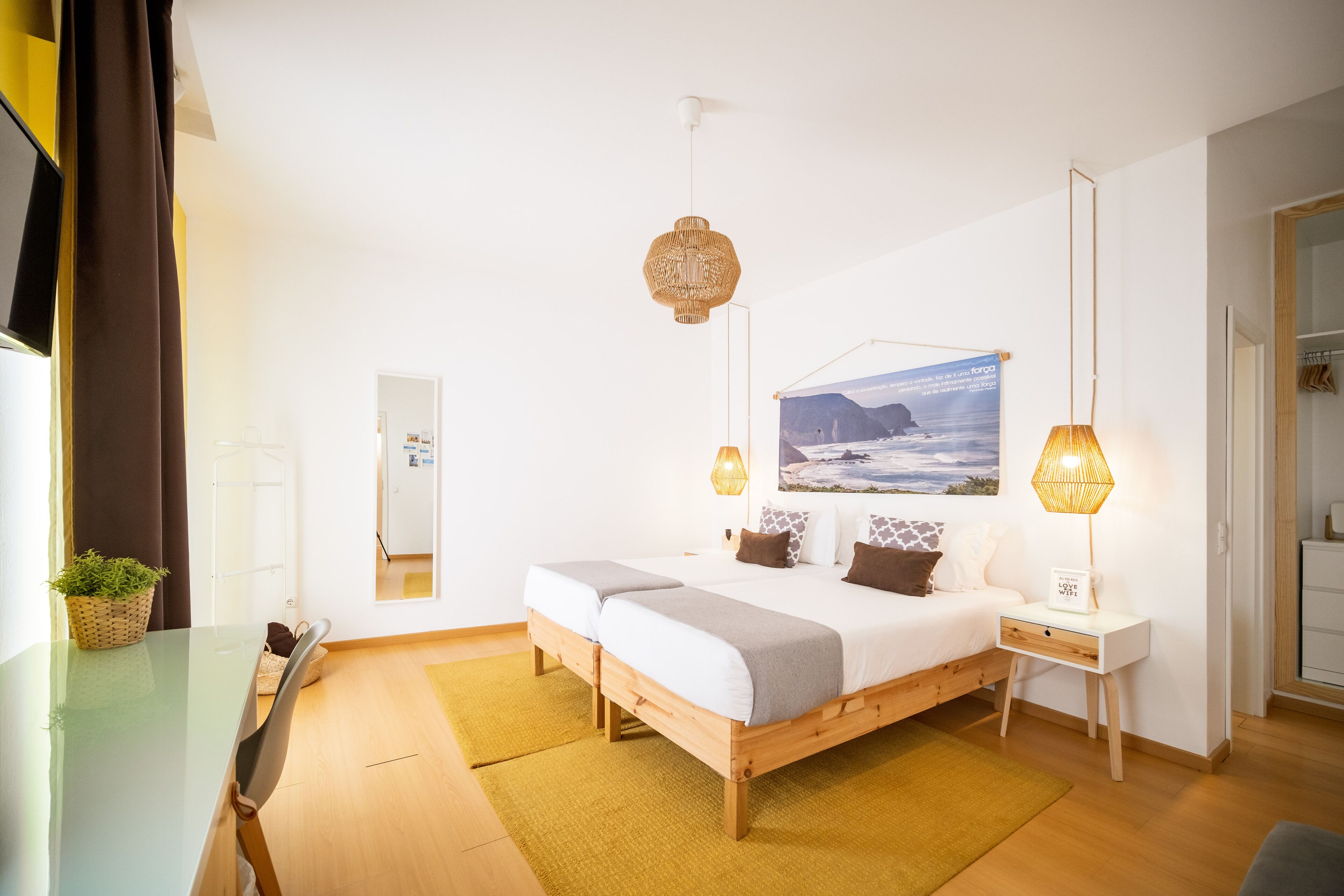 Double or Twin Room | In-room safe, desk, blackout drapes, soundproofing