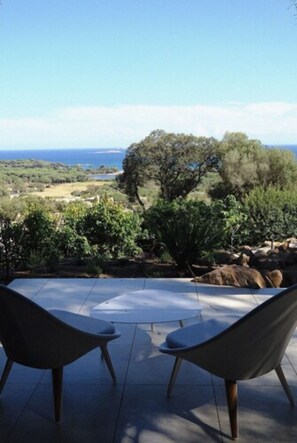 Deluxe Room, Sea View | Terrace/patio