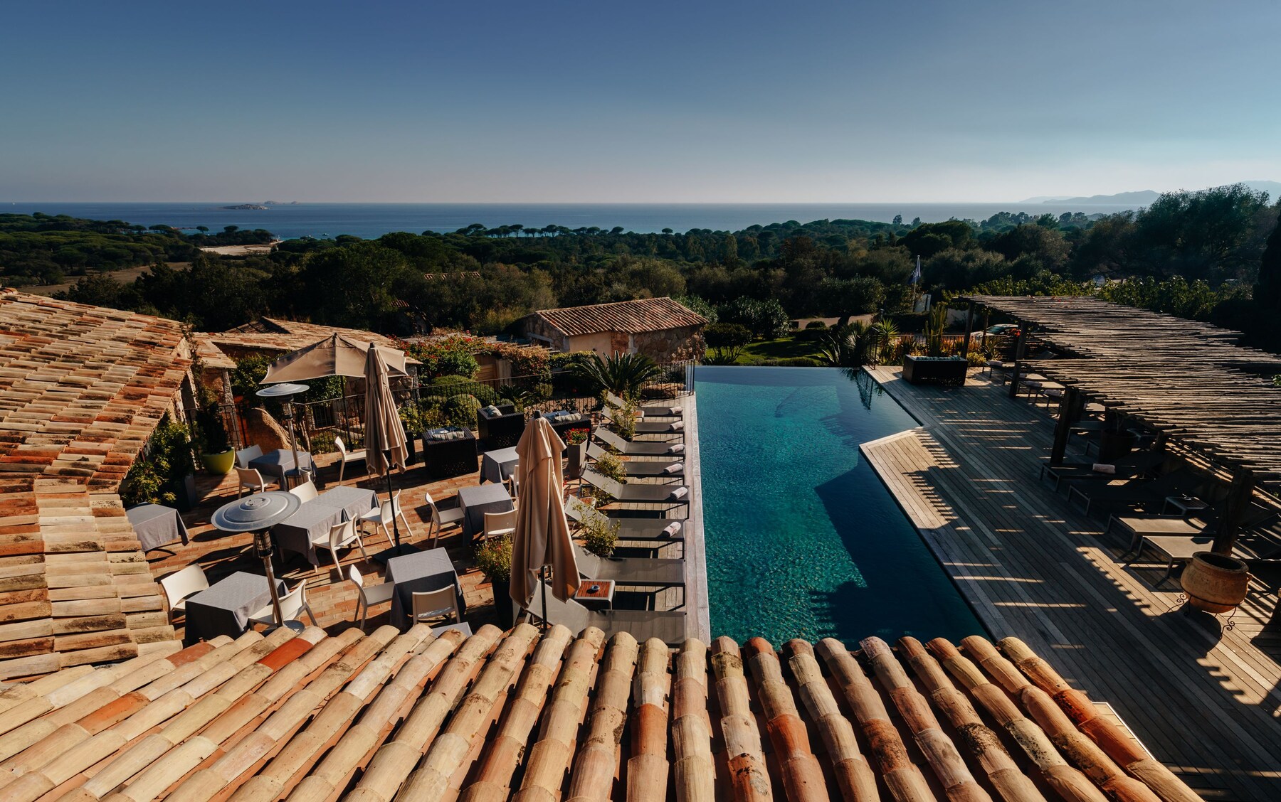 Panoramic Double Room | Outdoor pool | Outdoor pool, pool umbrellas, pool loungers