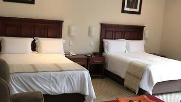 Premium bedding, minibar, in-room safe, desk