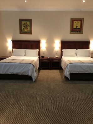 Premium bedding, minibar, in-room safe, desk