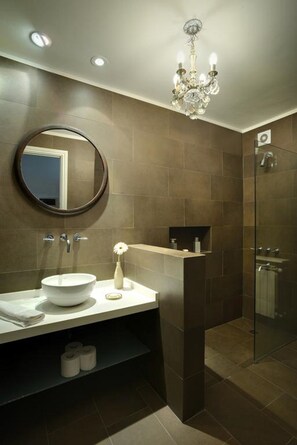 Dutxa, assecador de cabells, bidet i tovalloles 
