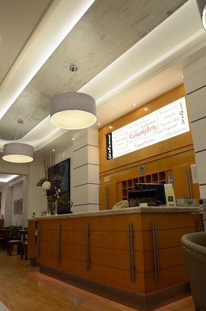 Quiosque de check-in/check-out