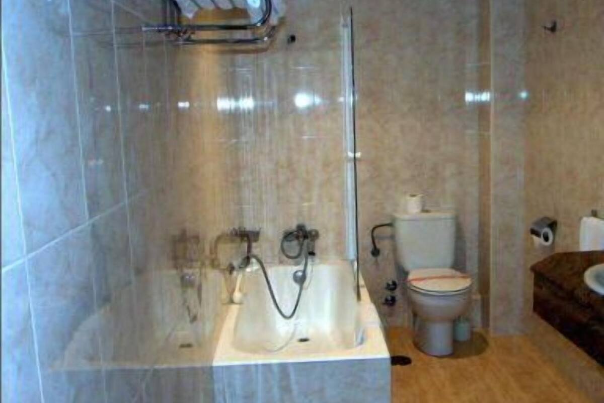 double room, balcony | bathroom | hair dryer, bidet, towels