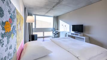 Business-Einzelzimmer | Hochwertige Bettwaren, Daunenbettdecken, Minibar, Zimmersafe
