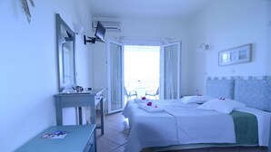 Draps en coton égyptien, couette en duvet d'oie, chambres insonorisées