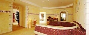 Un sauna, baño turco, baño turco/hammam, tratamientos corporales