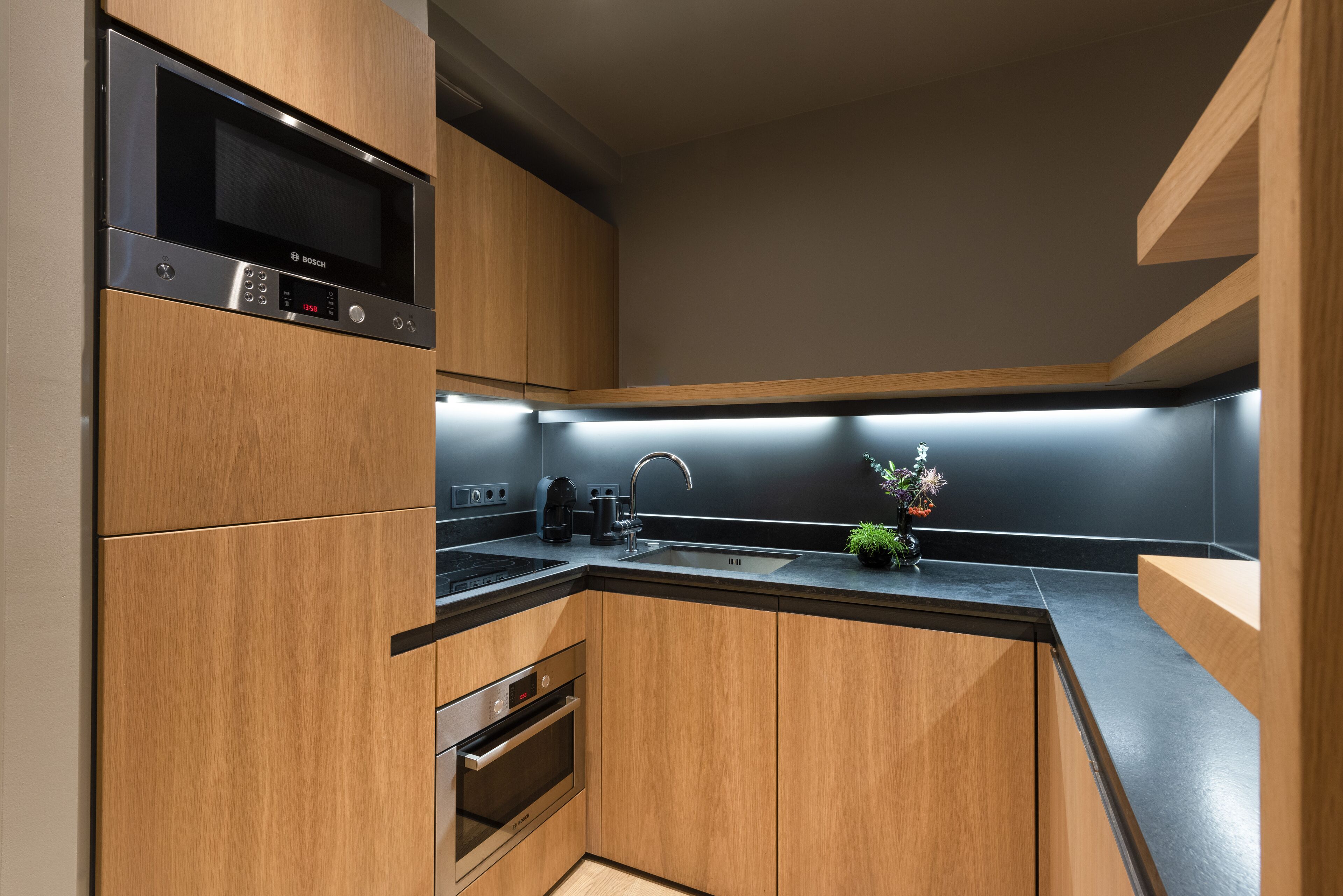 studio, 1 bedroom | private kitchenette | espresso maker, electric kettle, high chair