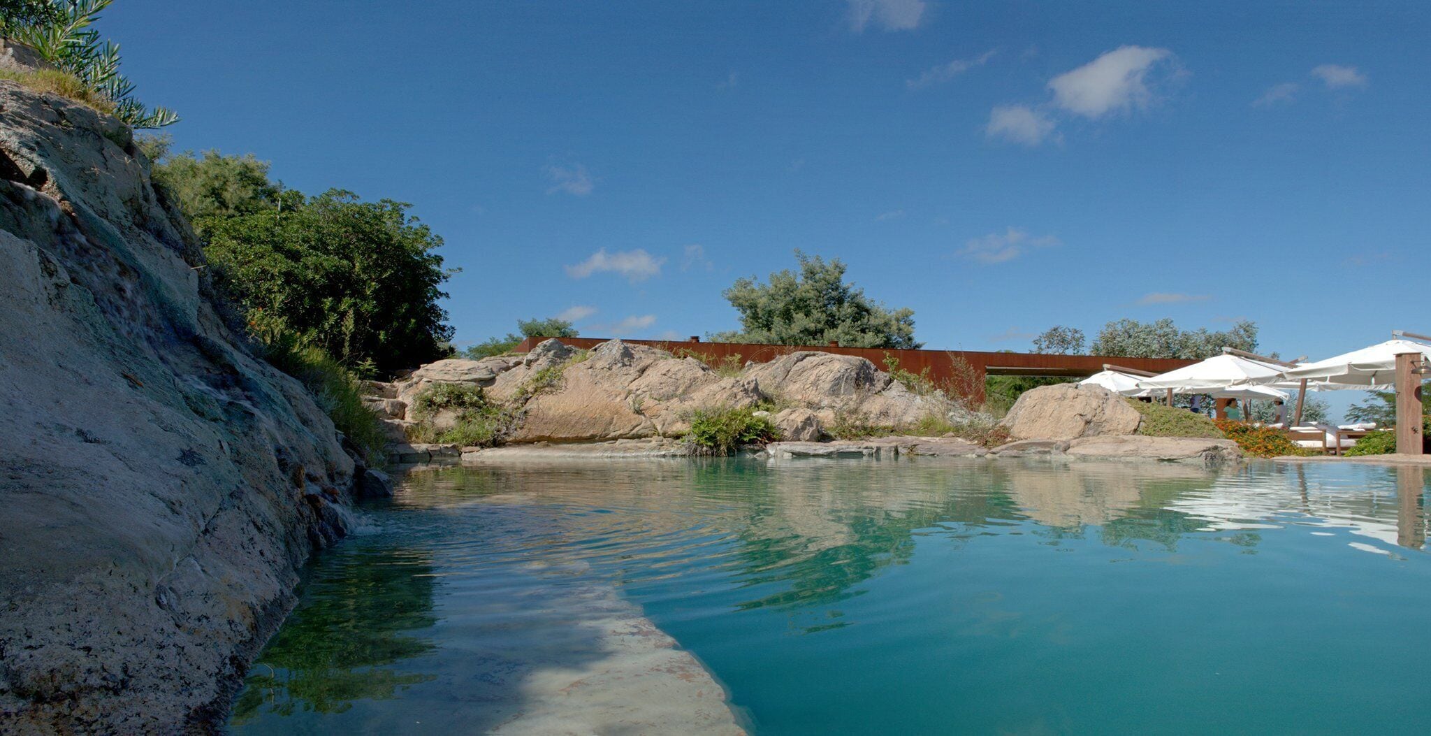 indoor pool, outdoor pool, pool loungers