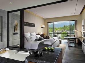 1 dormitorio, ropa de cama de alta calidad, edredones de plumas