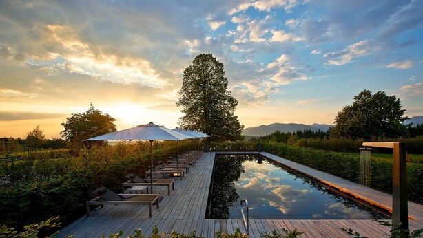Outdoor pool - Margarethenhof am Tegernsee (Waakirchen)