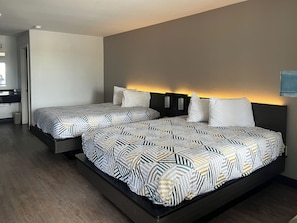 Free WiFi, bed sheets