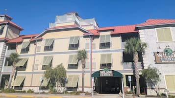 Voorkant van accommodatie