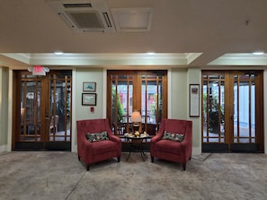 Lobby sitting area