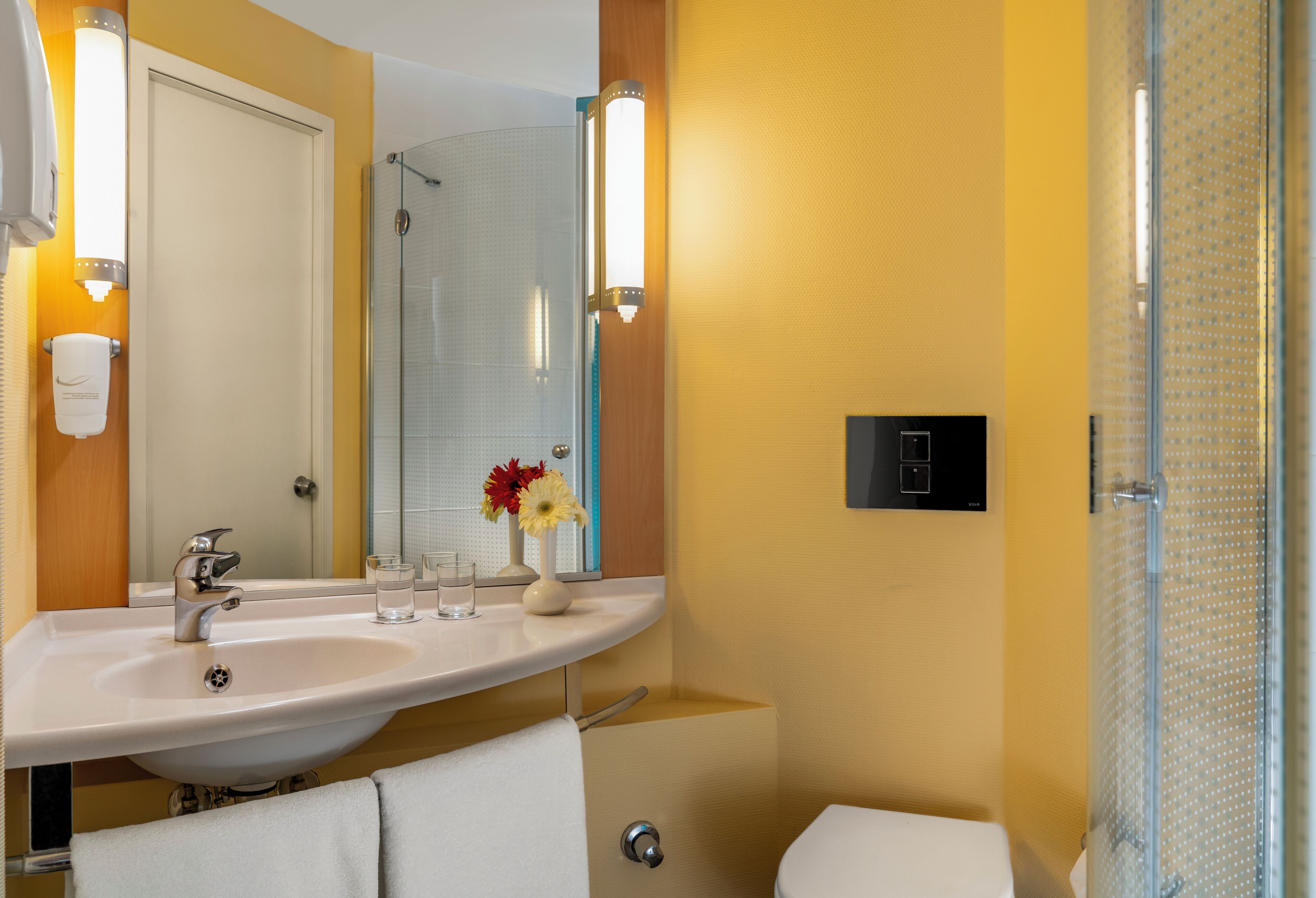 Habitación, 1 cama doble, accesible para personas con discapacidad | Baño