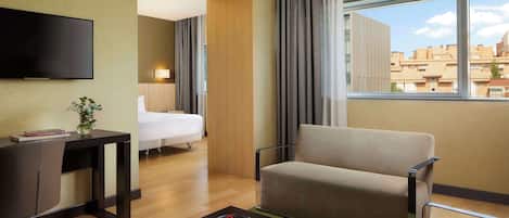 Minibar, in-room safe, desk, blackout curtains