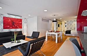 Living area - Residencias Filadelfia (Mexico City)