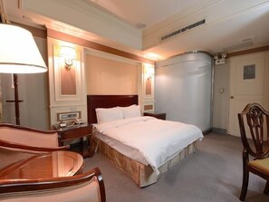 In-room safe, desk, iron/ironing board, rollaway beds