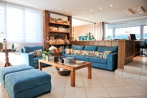 Sitzecke in der Lobby