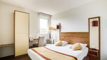 Luxe beddengoed, een kluis op de kamer, individueel gemeubileerd