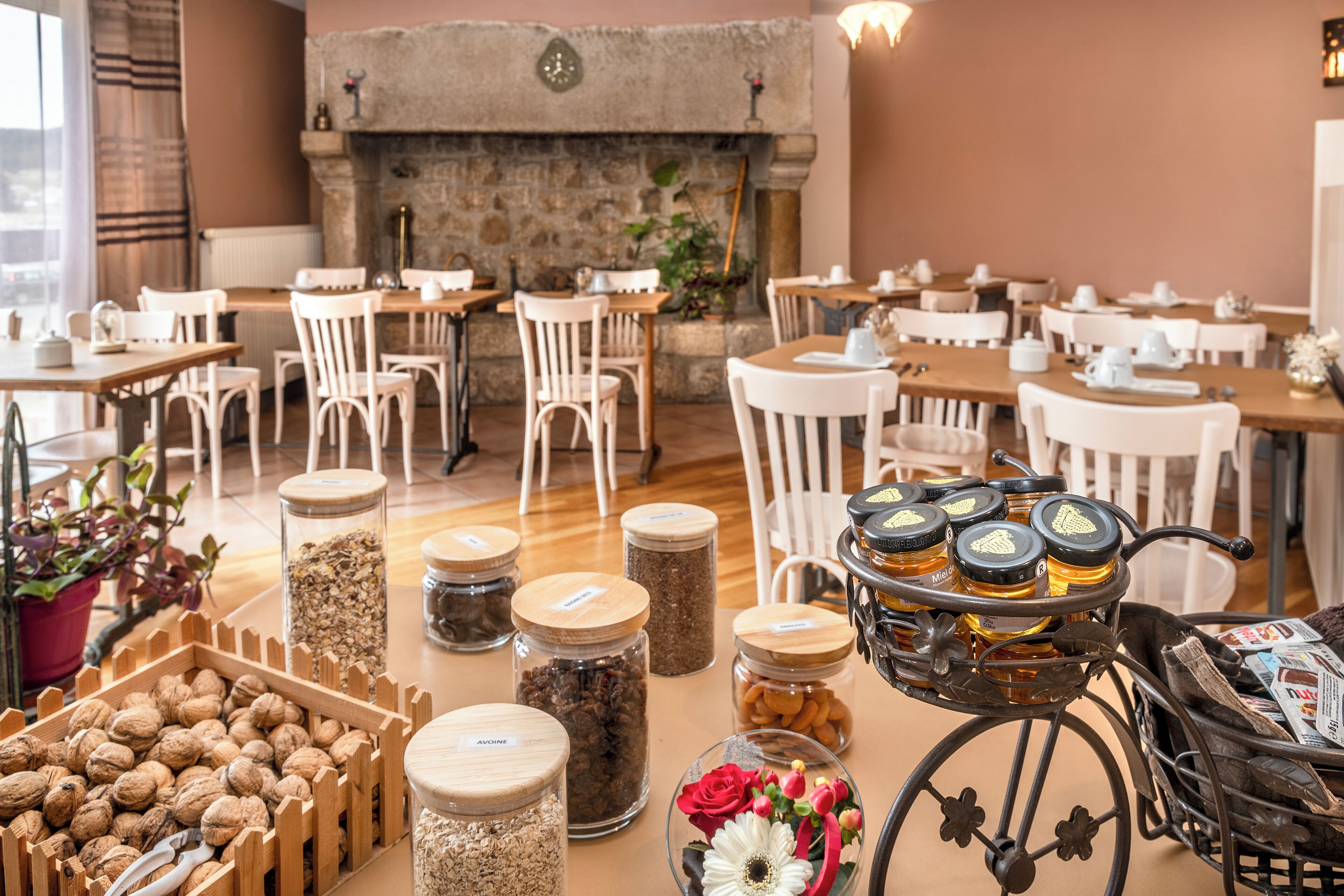 Daily buffet breakfast (EUR 13 per person)